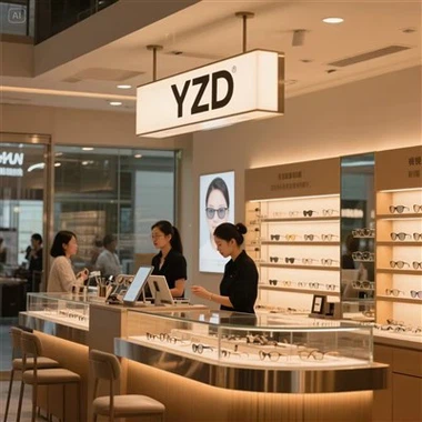 Mall Perfume Display Kiosk