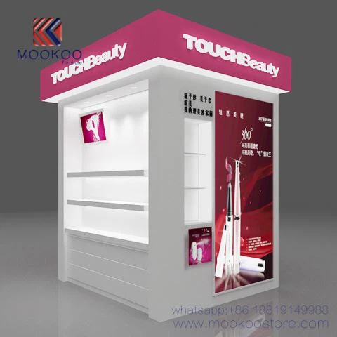 Стеклянный косметический дисплей