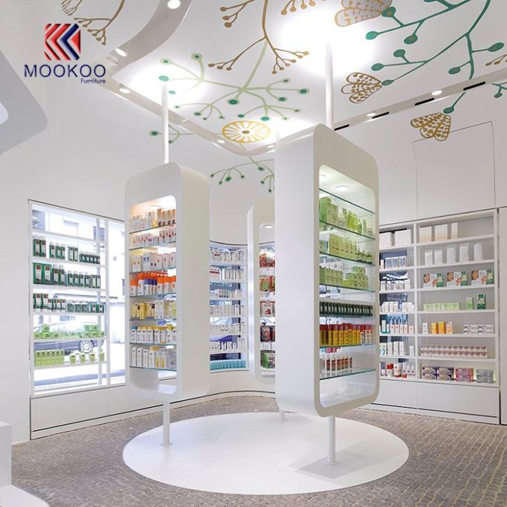 Pharmacy Shop Display Furniture Design