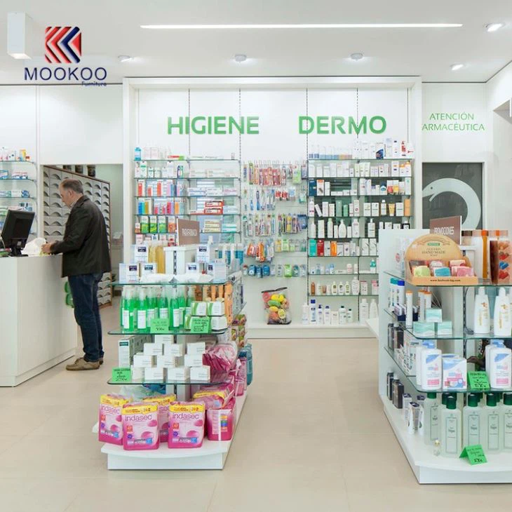 Customized Drug Store Interior Design