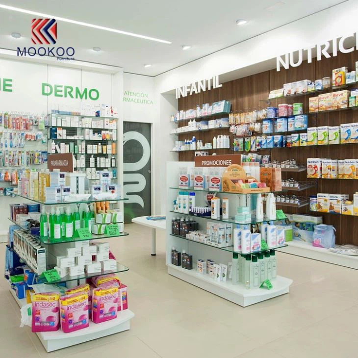 Customized Drug Store Interior Design